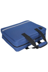 SKFAK020 Customized Portable Reflective Strip First Aid Kit Design Large Capacity Storage First Aid Kit Multi-pocket Grid Classification Waterproof Zipper First Aid Kit Supplier front view